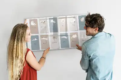 Magnetisk tegnetavle kattekalender