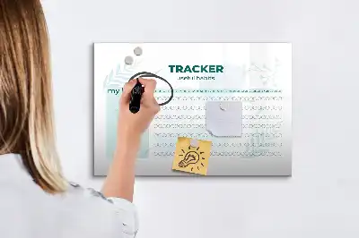Vaneplanner magnetisk skrivetavle