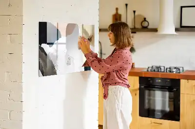 Magnetisk skrivetavle med stænkabstraktion