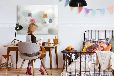 Tavle til at tegne magnetisk Kugleabstraktion