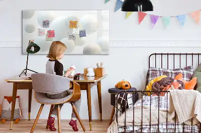 Tavle til at tegne magnetisk Kugleabstraktion