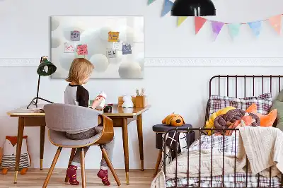 Tavle til at tegne magnetisk Kugleabstraktion