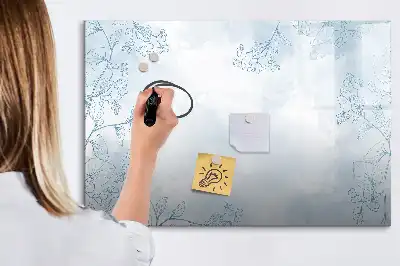 Planteskitse magnetisk skrivetavle