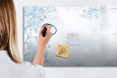 Planteskitse magnetisk skrivetavle