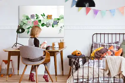 Tavle til at tegne magnetisk Plantegrene