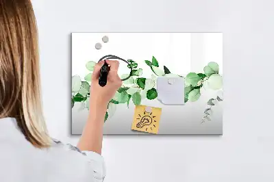 Tavle til at tegne magnetisk Plantegrene