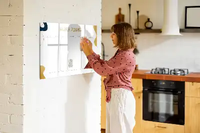Ugeplanner magnetisk skrivetavle