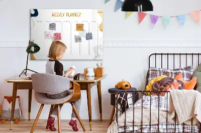 Ugeplanner magnetisk skrivetavle