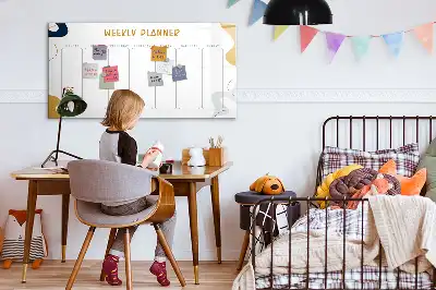 Ugeplanner magnetisk skrivetavle