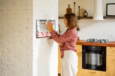 Magnetisk ugeplan til børn skrivetavle