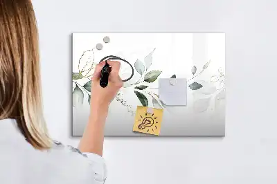 Magnetisk skrivetavle Abstrakt liste