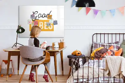Magnetisk tegnetavle med inspirerende citat