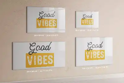 Magnetisk tegnetavle med inspirerende citat