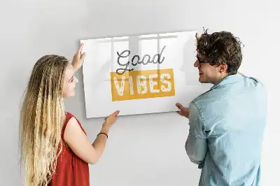 Magnetisk tegnetavle med inspirerende citat