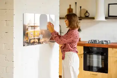 Magnetisk tegnetavle tema bilferie