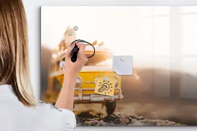 Magnetisk tegnetavle tema bilferie