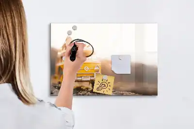 Magnetisk tegnetavle tema bilferie