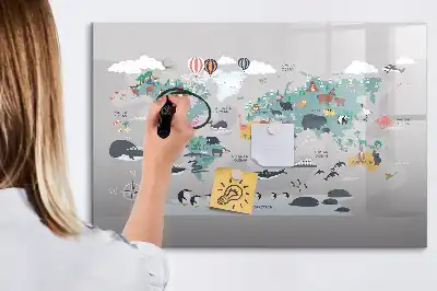 Magnetisk tegnetavle tavle til at tegne på