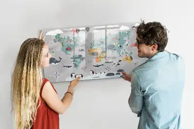 Magnetisk tegnetavle tavle til at tegne på