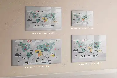 Magnetisk tegnetavle tavle til at tegne på