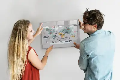 Magnetisk tegnetavle tavle til at tegne på