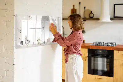 Ugeskema magnetisk skrivetavle