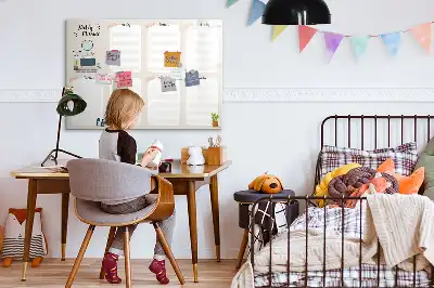 Ugeplanlægger magnetisk tavle til tegning