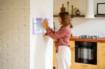 Magnetisk årsplanlægger i lyserød