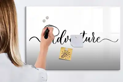 Magnetisk skrivetavle med eventyrtekst