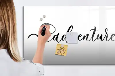 Magnetisk skrivetavle med eventyrtekst