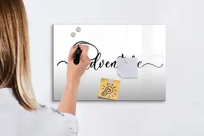 Magnetisk skrivetavle med eventyrtekst
