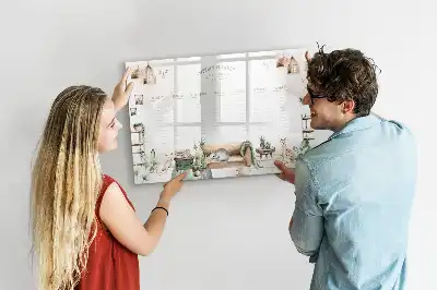 Magnetisk tegnetavle sød planlægger