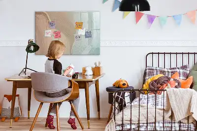 Magnetisk skrivetavle med bølgeabstraktion