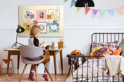 Magnetisk tegnetavle med motiverende citat