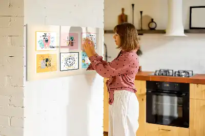 Magnetisk tegnetavle med motiverende citat
