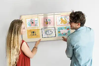 Magnetisk tegnetavle med motiverende citat