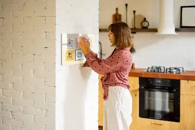 Magnetisk tegnetavle med motiverende citat