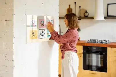 Magnetisk tegnetavle med motiverende citat