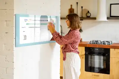 Magnetisk kostplanlægger skrivetavle