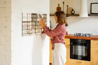 Magnetisk skrivetavle udført som vinkork