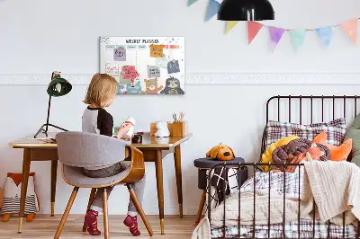 Magnetisk tegnetavle ugeskema