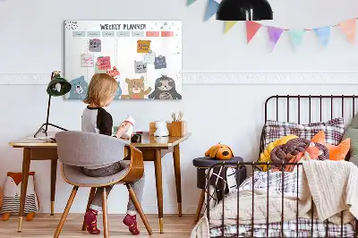 Magnetisk tegnetavle ugeskema
