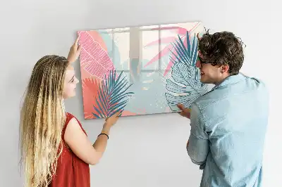 Tavle til at tegne magnetisk Pastelblade