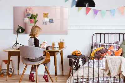 Magnetisk tegnetavle motiv med blomsterbuket