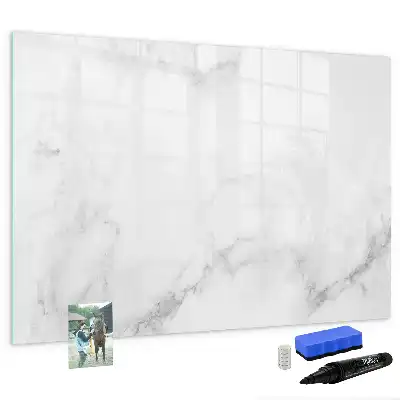 Magnetisk skrivetavle i marmor-design