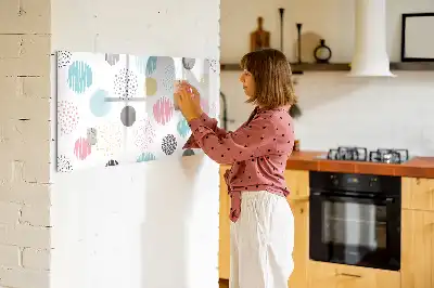 Magnetisk tegnetavle med geometrisk mønster