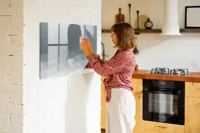 Magnetisk tegnetavle med bølgemønster