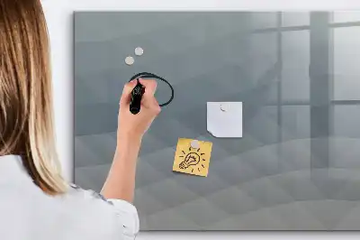 Magnetisk tegnetavle med bølgemønster