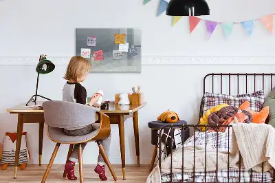 Magnetisk tegnetavle med bølgemønster