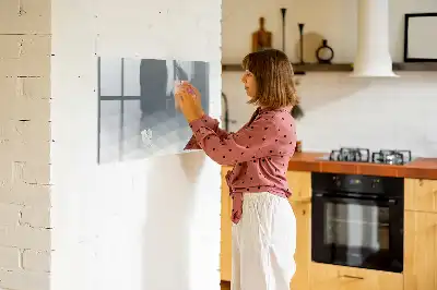 Magnetisk tegnetavle med bølgemønster
